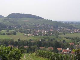 Roter Berg Staufen: Blick Grunern