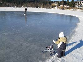 Titisee Eislauf: Gro und Klein