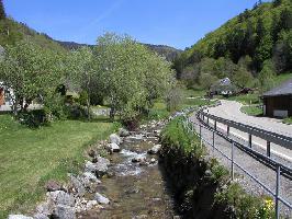 Fluss Wiese bei Fahl