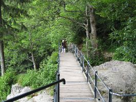 Felsbrcke beim Todtnauer Wasserfall