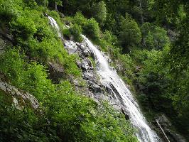 Todtnauer Wasserfall: Ostblick Hauptfall