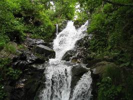 Todtnauer Wasserfall: Obere Fallstufe