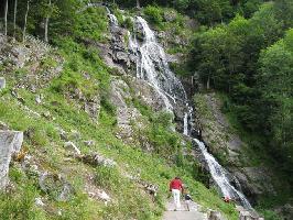 Todtnauer Wasserfall: Weg zum Tosbecken