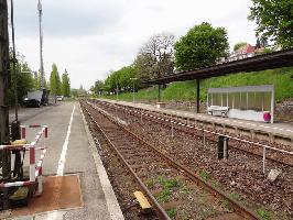 Bahnhof Überlingen Therme: Westblick