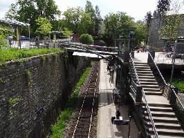 Bahnhof berlingen: Ostansicht