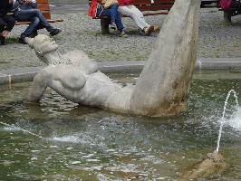 Brunnen Bodenseereiter: Wasserjungfrau