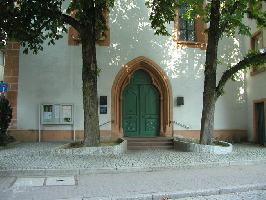 Eingangsportal Johanneskirche Villingen