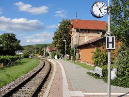 Bahnhof Oberrotweil: Bahnsteig