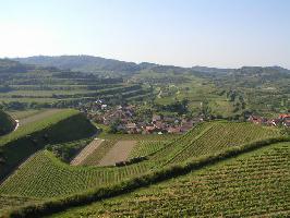 Mondhalde: Blick Oberdorf Oberrotweil