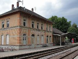Bahnhof Waldkirch: Nordansicht