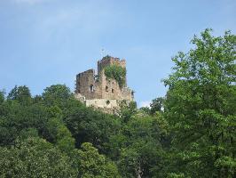 Jnglingssteg: Blick Kastelburg