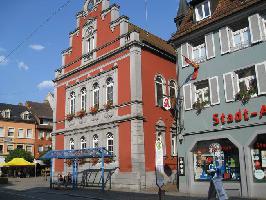 Rathaus Waldkirch Westansicht