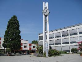 Uhr am Rathausplatz Weil am Rhein