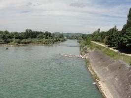 Stauwehr Mrkt: Nordblick