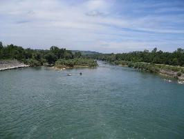 Stauwehr Mrkt: Rhein