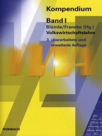 Literaturtipp: VWA-Kompendium Band I (Volkswirtschaftslehre)