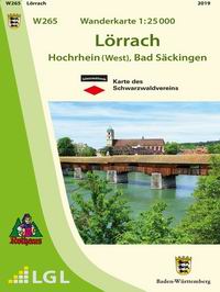 Wanderkarte Lörrach (W265)
