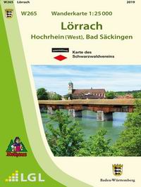 Literaturtipp: Wanderkarte Lrrach (W265)