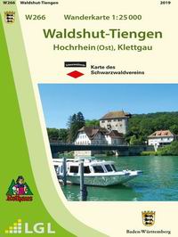 Wanderkarte Waldshut-Tiengen (W266)