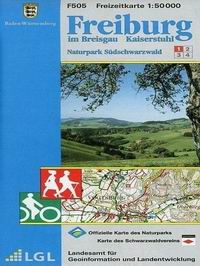 Literaturtipp: Freizeitkarte Freiburg (F505)