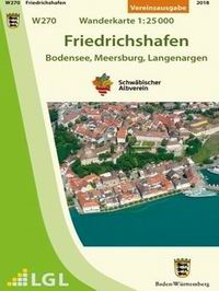 Wanderkarte Friedrichshafen (W270)