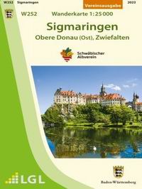 Literaturtipp: Wanderkarte Sigmaringen (W252)