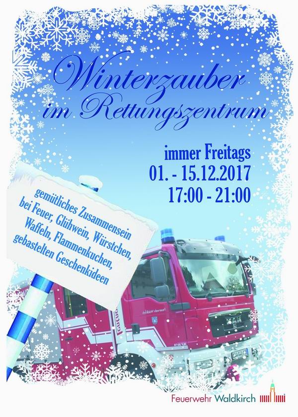 Winterzauber Rettungszentrum Waldkirch 2017