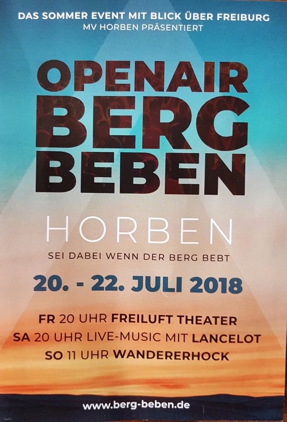 Open Air Bergbeben Horben 2018