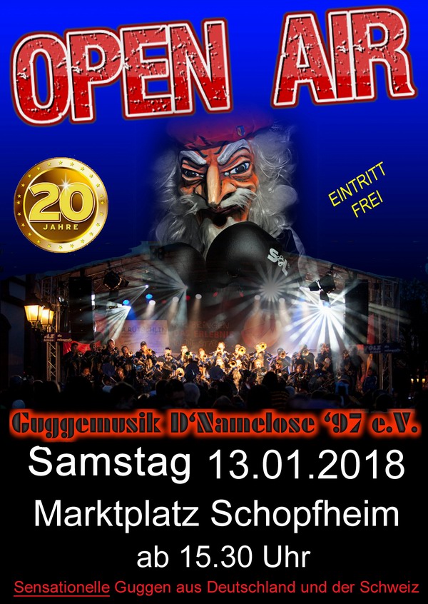 Gugge Open Air Schopfheim 2018
