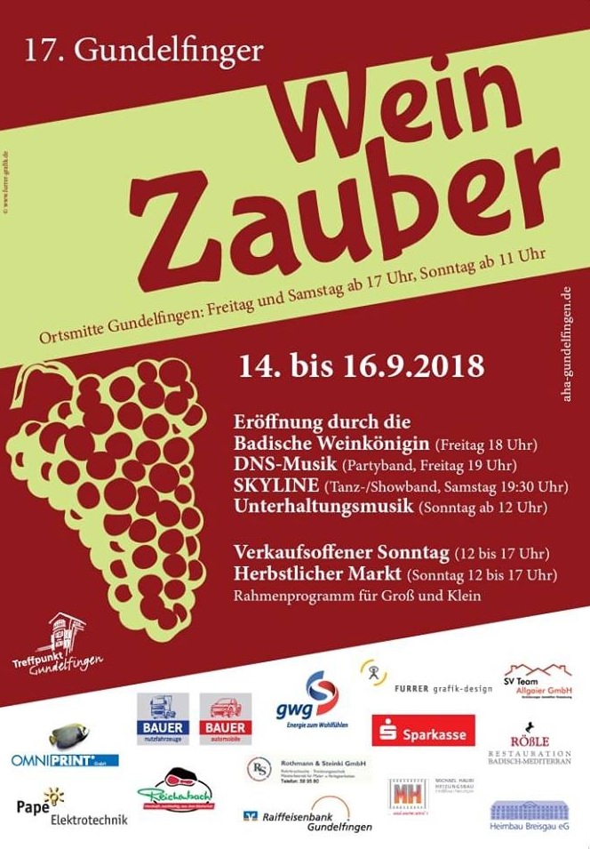 Gundelfinger Weinzauber 2018