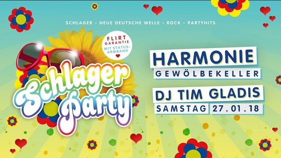 Schlager-Party Harmonie Freiburg Januar 2018