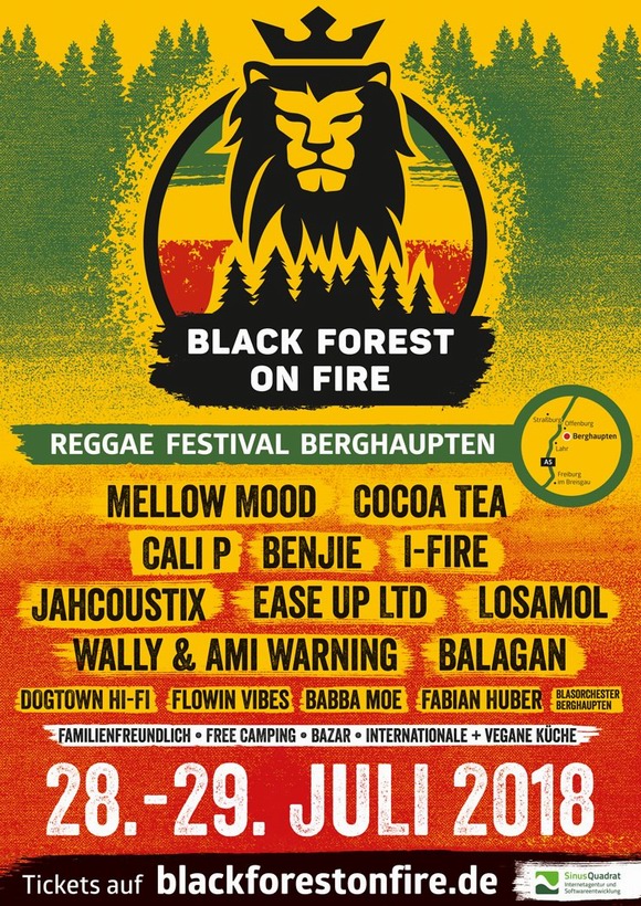 Open-Air-Reggae-Festival Berghaupten 2018