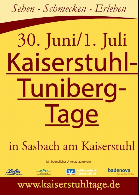 Kaiserstuhl-Tuniberg-Tage 2018