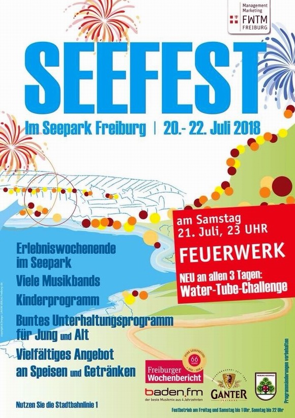 Seefest Seepark Freiburg 2018