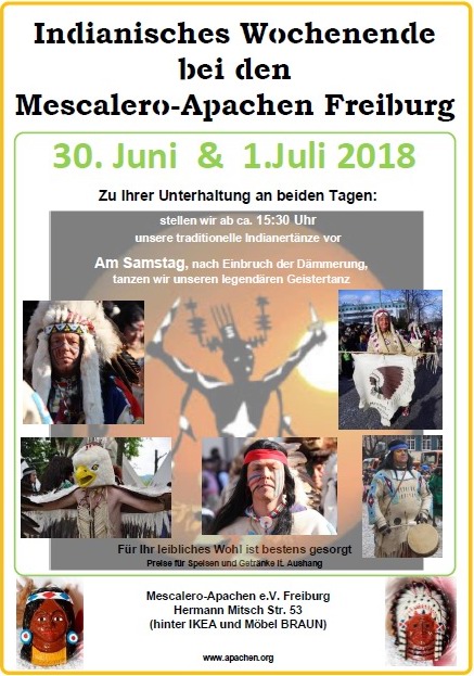 Indianischen Wochenende Apachen Freiburg 2018