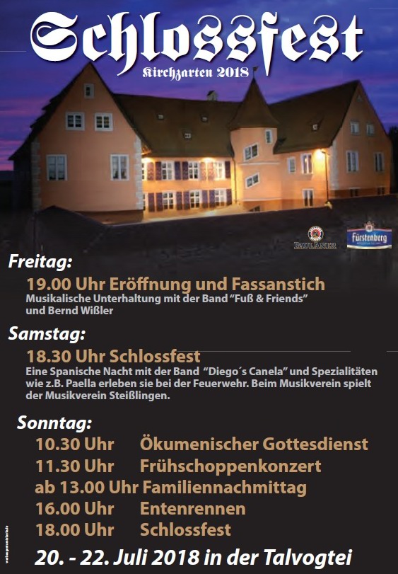 Schlossfest Kirchzarten 2018