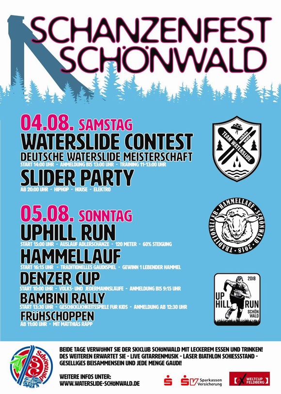 Schanzenfest Schnwald 2018