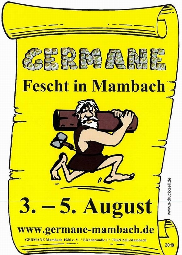 Germanenfest Mambach 2018