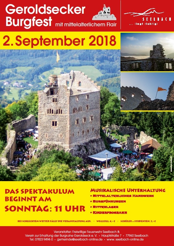 Burgfest Hohengeroldseck 2018