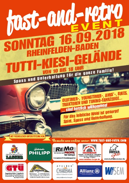 fast-and-retro Event Rheinfelden 2018