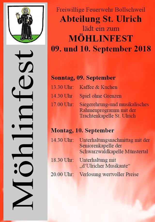 Mhlinfest St. Ulrich 2018