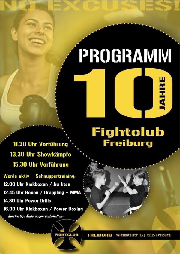 Jubilum: 10 Jahre Fightclub Freiburg
