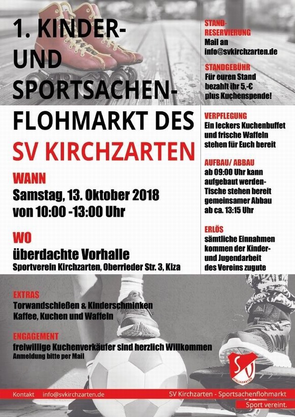 Sportsachenflohmarkt Kirchzarten 2018