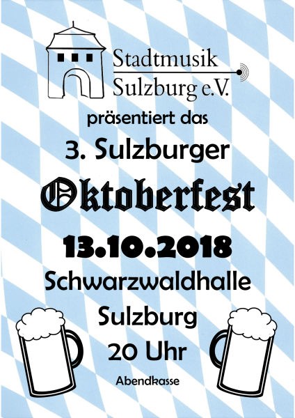 Oktoberfest Sulzburg 2018