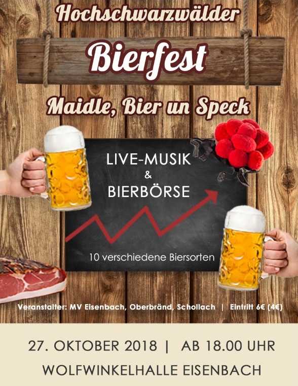 Hochschwarzwlder Bierfest 2018