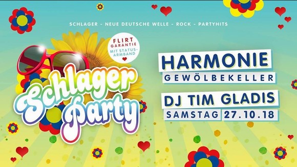 Schlager-Party Harmonie Freiburg Oktober 2018