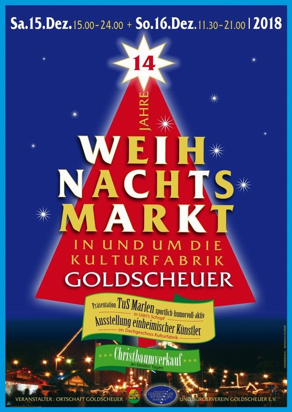 Weihnachtsmarkt Goldscheuer 2018