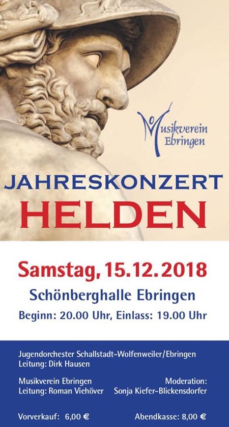Jahreskonzert Musikverein Ebringen 2018
