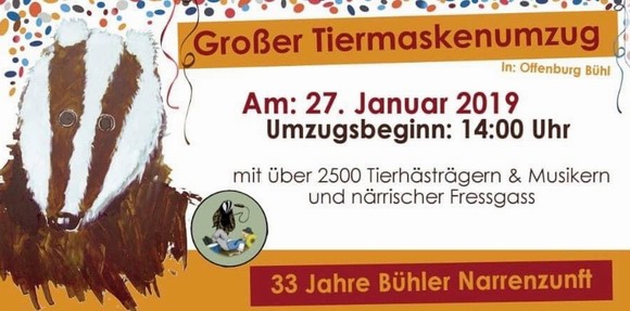 Groer Tiermaskenumzug Bhl 2019