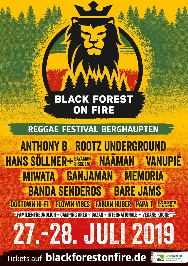 Open-Air-Reggae-Festival Berghaupten 2019